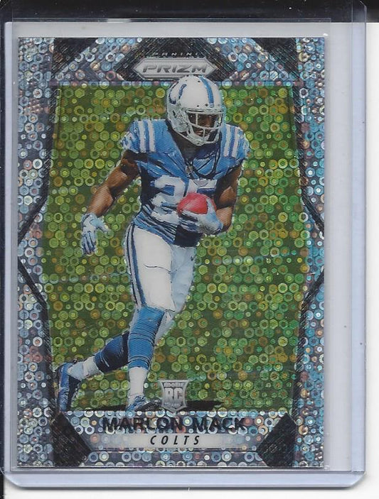 MARLON MACK 2017 PANINI PRIZM DISCO PRIZMS ROOKIE RC SP #287