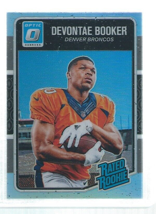DEVONTAE BOOKER 2016 DONRUSS OPTIC HOLO RATED ROOKIE LIGHT BLUE RC #D 39/50