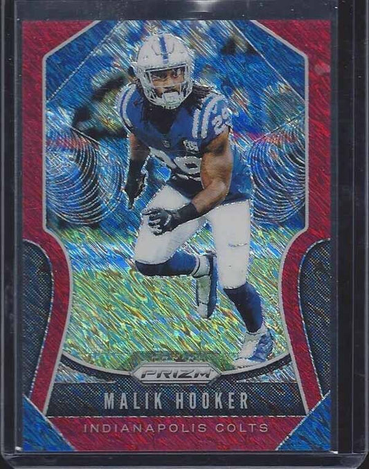 MALIK HOOKER 2019 PANINI PRIZM RED SHIMMER FOTL PRIZMS #D 7/15