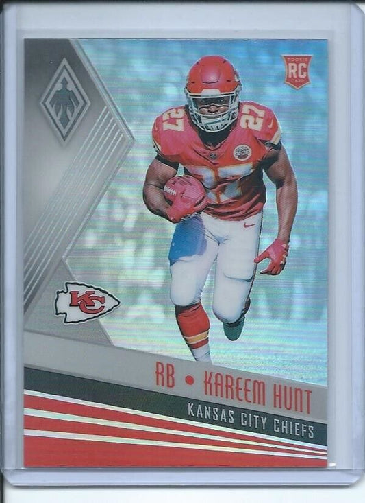 KAREEM HUNT 20117 PANINI PHOENIX TRUE ROOKIE RC #116