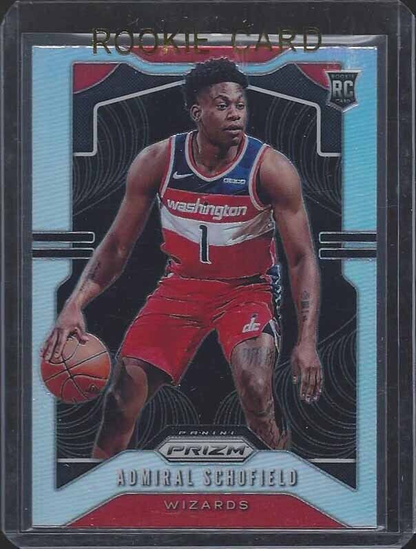 ADMIRAL SCHOFIELD 2019-20 PANINI PRIZM SILVER ROOKIE PRIZMS SSP RC #280