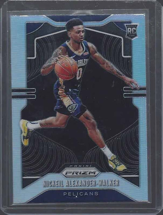 NICKEIL ALEXANDER WALKER 2019-20 PANINI PRIZM SILVER ROOKIE PRIZMS SSP RC #263