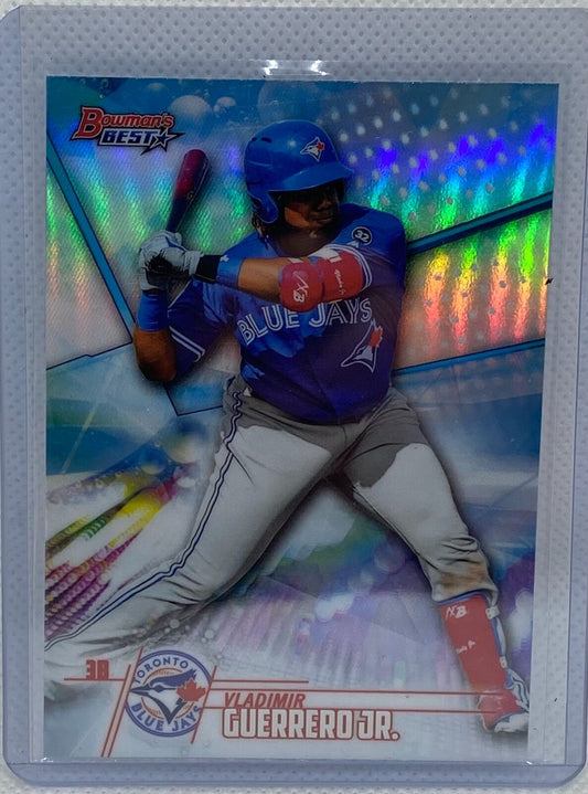 VLADIMIR GUERRERO JR. 2018 BOWMAN'S BEST REFRACTOR PROSPECT #TP-1