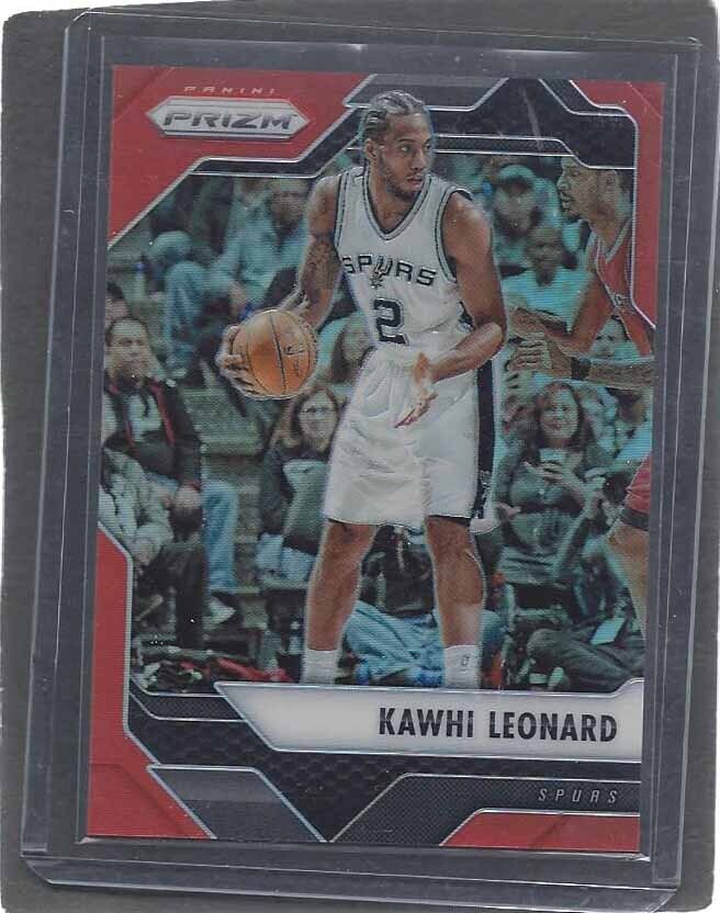 KAWHI LEONARD 2016-17 PANINI PRIZM ORANGE PRIZMS #D 21/49