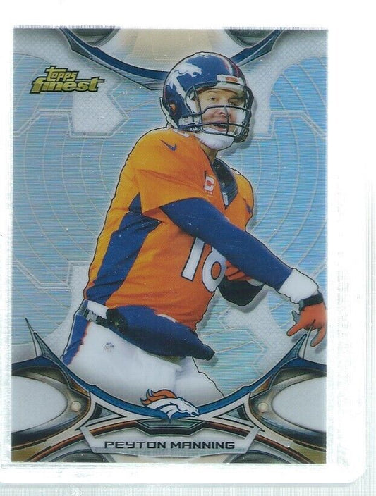 PEYTON MANNING 2015 TOPPS FINEST REFRACTOR #66