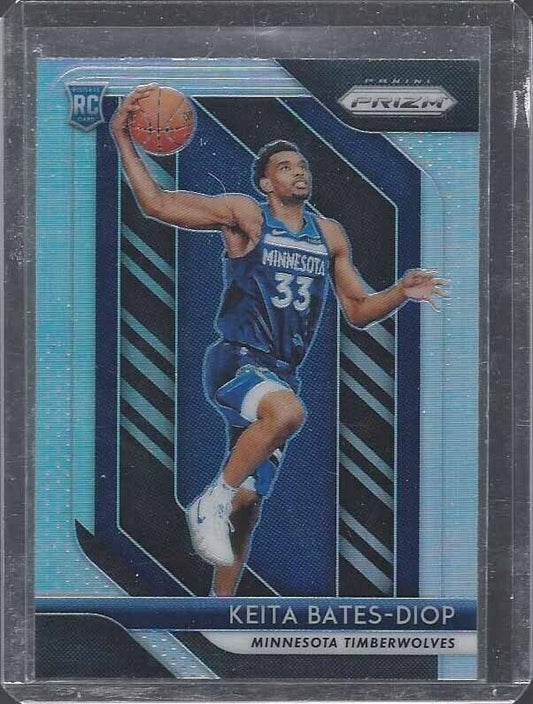 KEITA BATES DIOP 2018-19 PANINI PRIZM SILVER PRIZMS ROOKIE RC #47