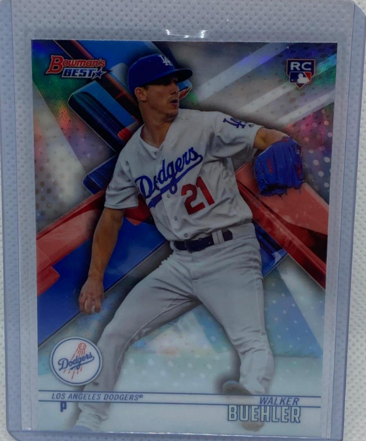 WALKER BUEHLER 2018 TOPPS BOWMAN'S BEST ROOKIE REFRACTOR RC #2
