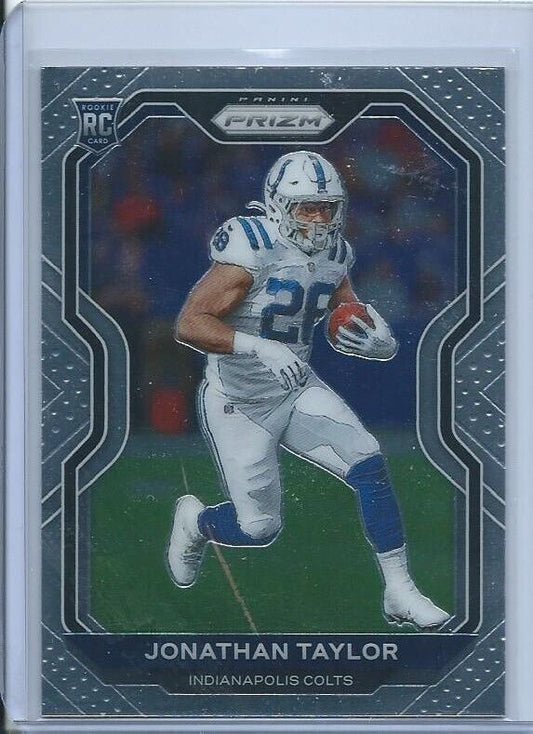 JONATHAN TAYLOR 2020 PANINI PRIZM TRUE ROOKIE RC #332
