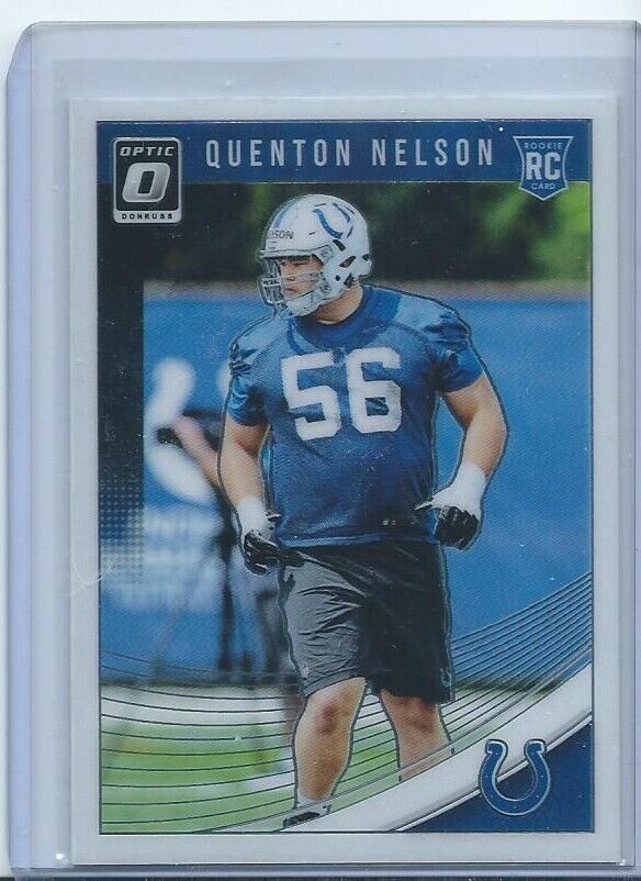 QUENTON NELSON 2018 PANINI DONRUSS OPTIC TRUE ROOKIE RC #101