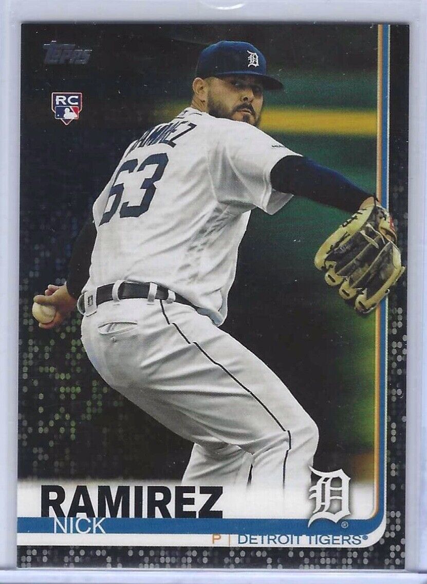 NICK RAMIREZ 2019 TOPPS UPDATE SERIES BLACK RC #d /67