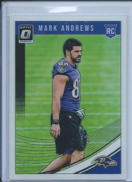 MARK ANDREWS 2018 PANINI DONRUSS OPTIC TRUE ROOKIE RC #121