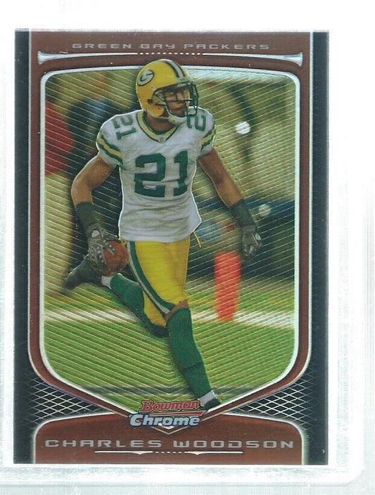 CHARLES WOODSON 2009 BOWMAN CHROME REFRACTOR #108