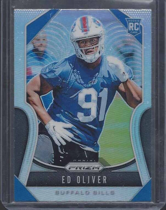 ED OLIVER 2019 PANINI PRIZM ROOKIE SILVER PRIZMS SP RC #378