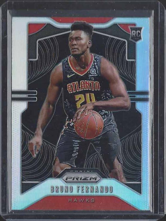 BRUNO FERNANDO 2019-20 PANINI PRIZM SILVER ROOKIE PRIZMS SSP RC #277