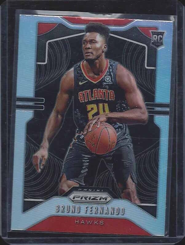 BRUNO FERNANDO 2019-20 PANINI PRIZM SILVER ROOKIE PRIZMS SSP RC #277