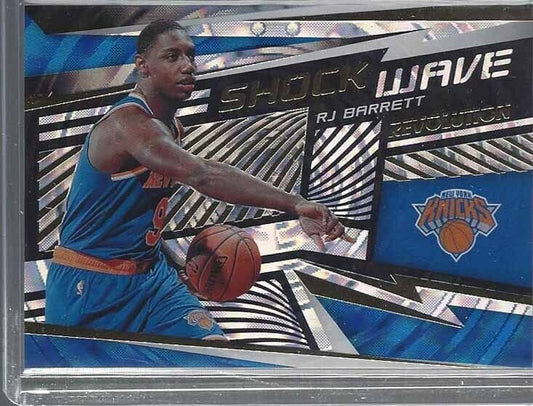 RJ BARRETT 2019-20 PANINI REVOLUTION SHOCKWAVE FRACTAL SP ROOKIE RC #23