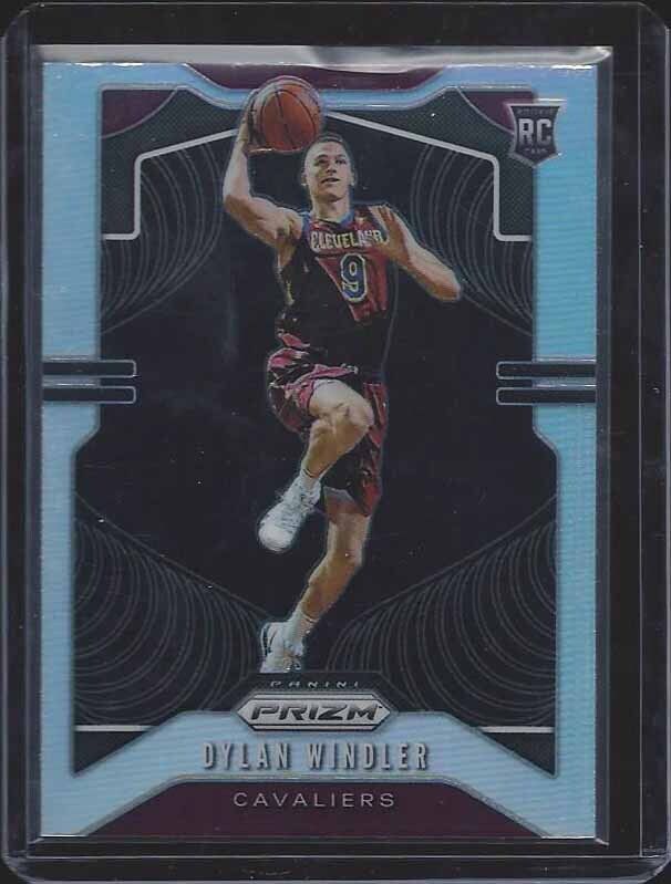 DYLAN WINDLER 2019-20 PANINI PRIZM SILVER ROOKIE PRIZMS SSP RC #270