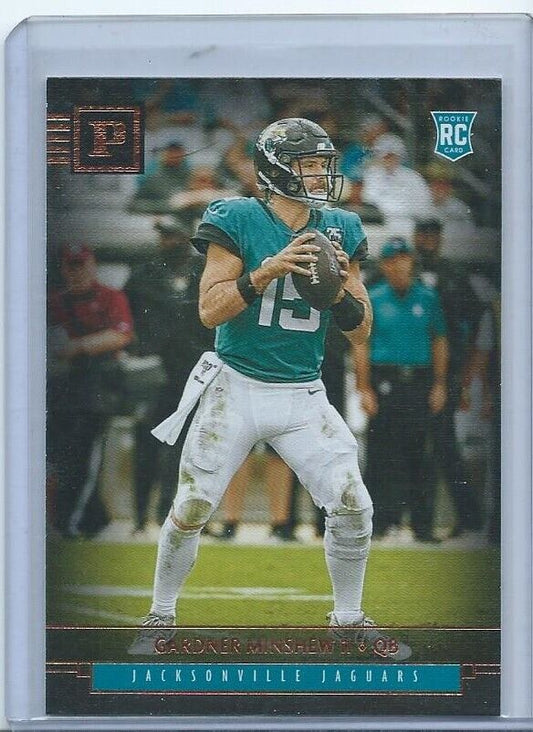 GARDNER MINSHEW II 2019 PANINI CHRONICLES TRUE ROOKIE RC #3