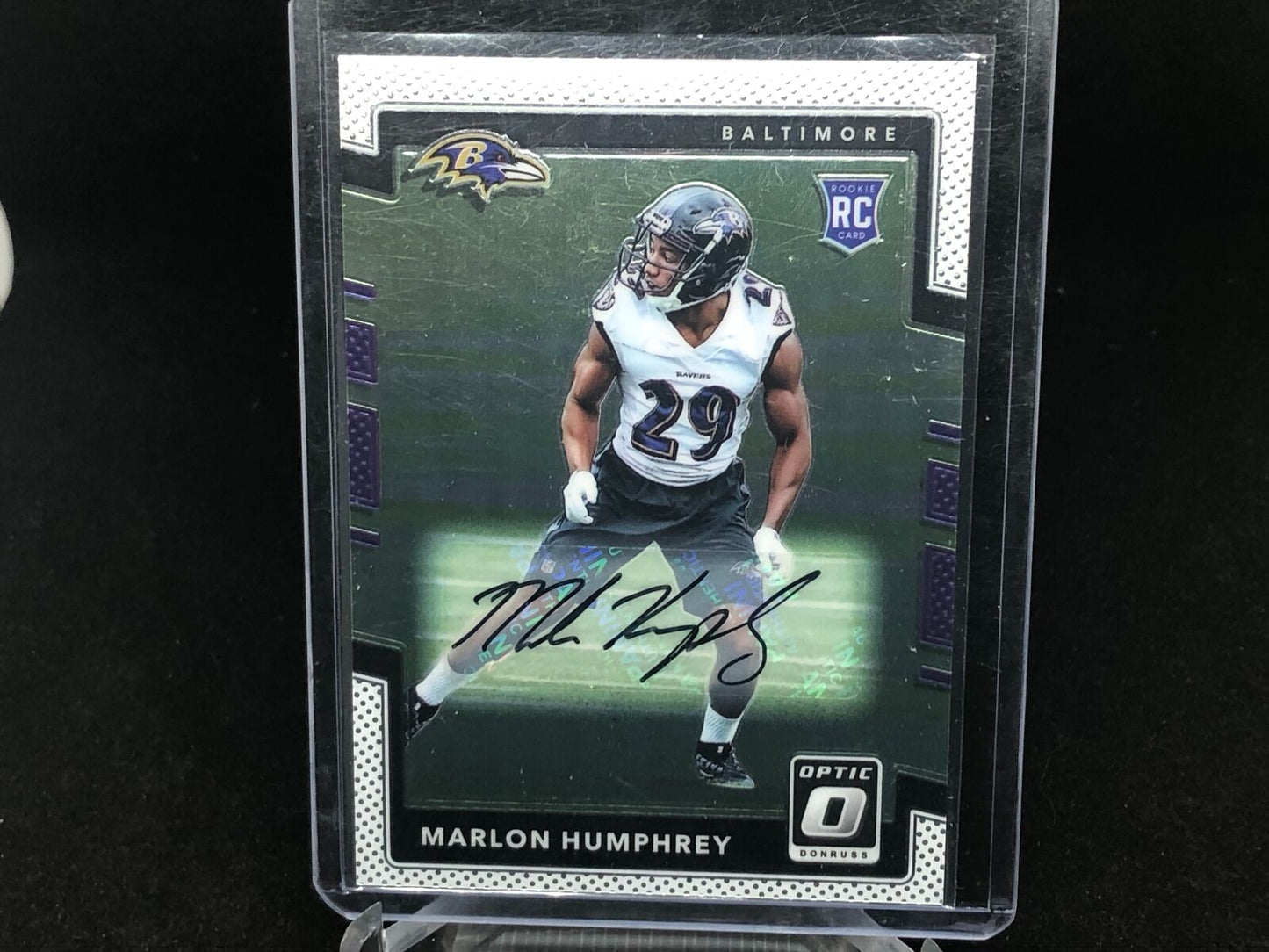 MARLON HUMPHREY 2016 PANINI OPTIC AUTO RC # 128