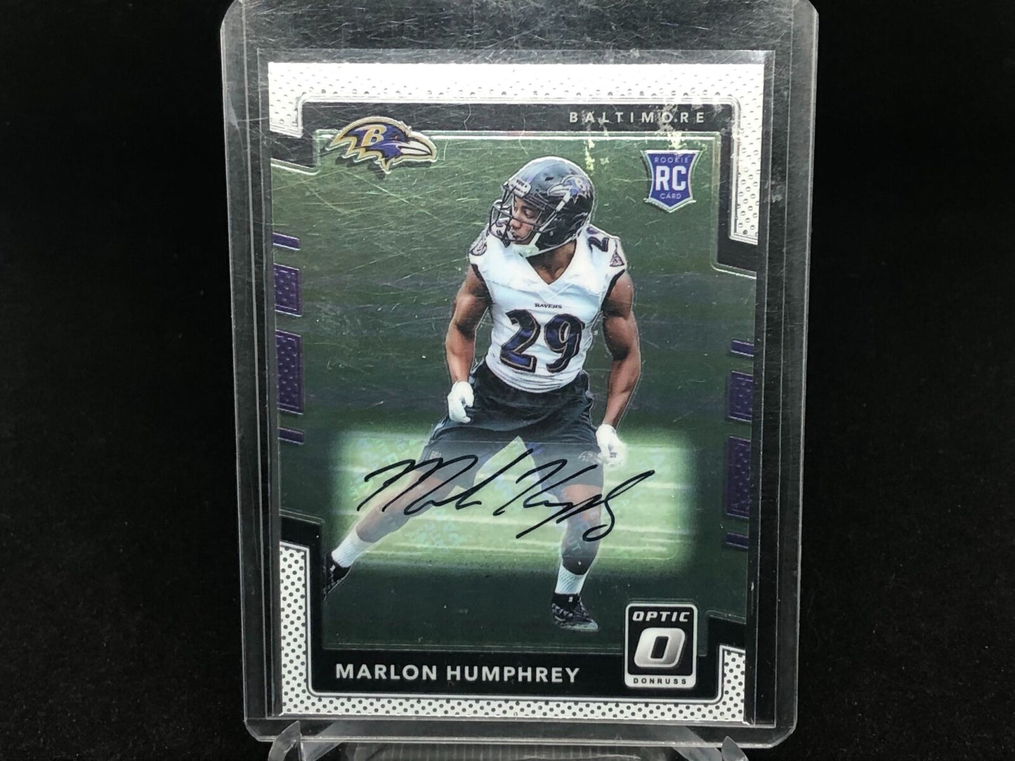 MARLON HUMPHREY 2016 PANINI OPTIC AUTO RC # 128