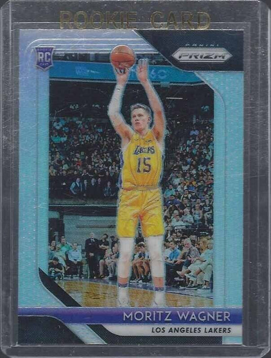 MORITZ WAGNER 2018-19 PANINI PRIZM SILVER PRIZMS ROOKIE RC #284