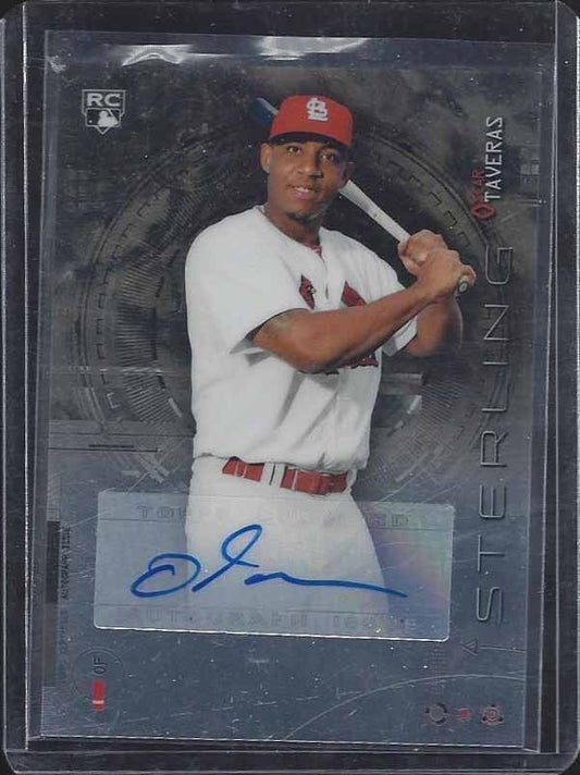 OSCAR TAVERAS 2014 BOWMAN STERLING CARDINALS ROOKIE AUTO RC
