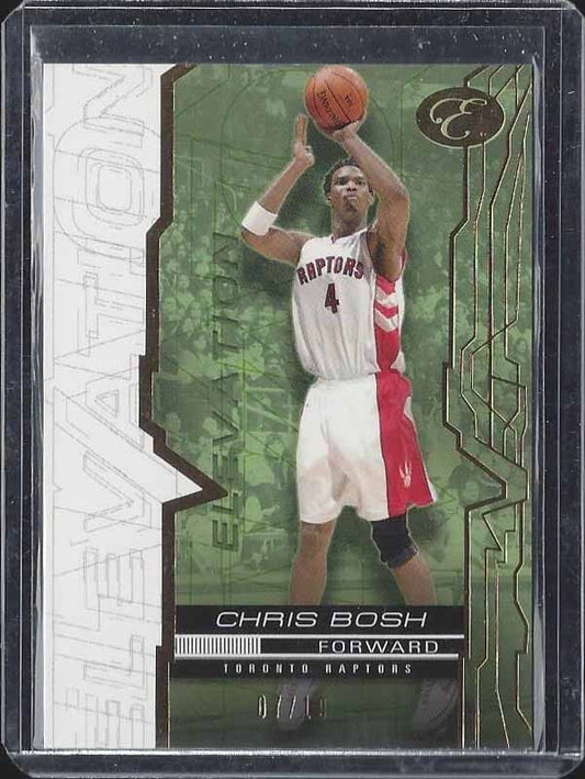 CHRIS BOSH 2008 BOWMAN ELEVATION GREEN #D 7/19