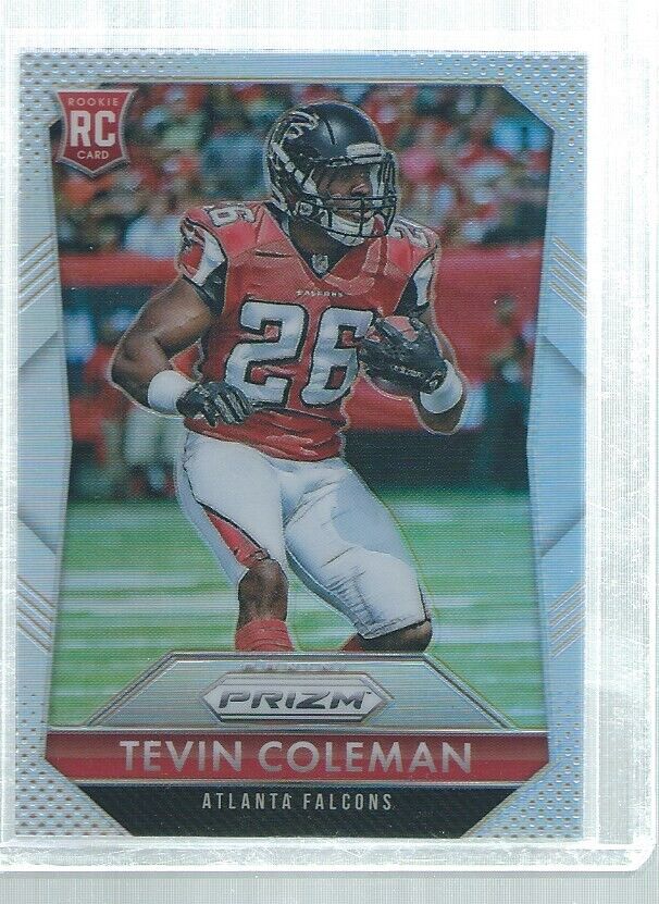 TEVIN COLEMAN 2015 PANINI PRIZM SILVER PRIZMS ROOKIE RC #289
