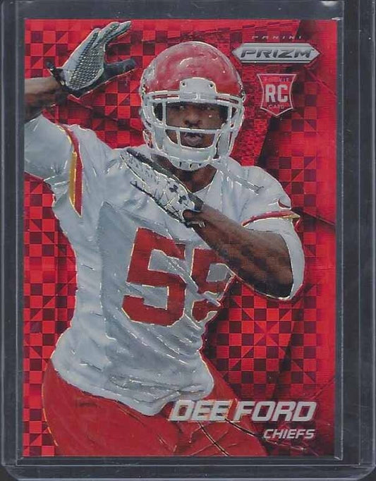 DEE FORD 2014 PANINI PRIZM RED POWER ROOKIE PRIZMS RC #D 110/125