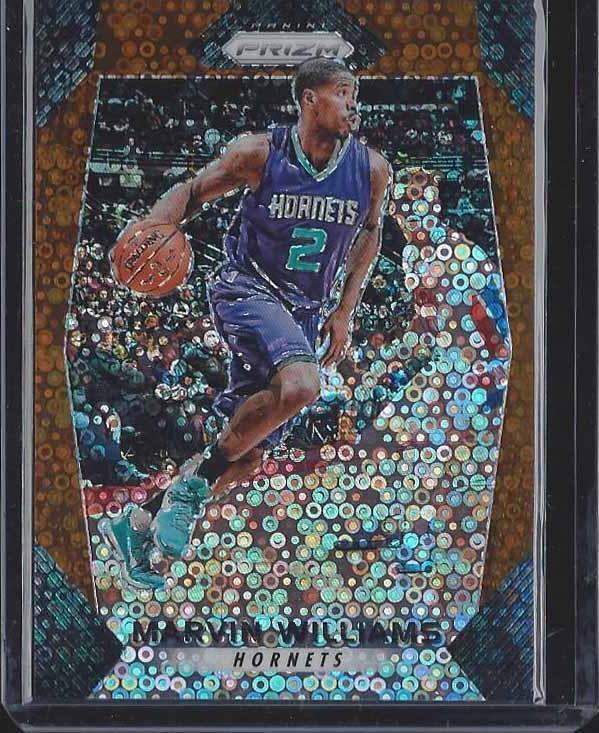 MARVIN WILLIAMS 2017-18 PANINI PRIZM BRONZE FAST BREAK PRIZMS #D 17/20