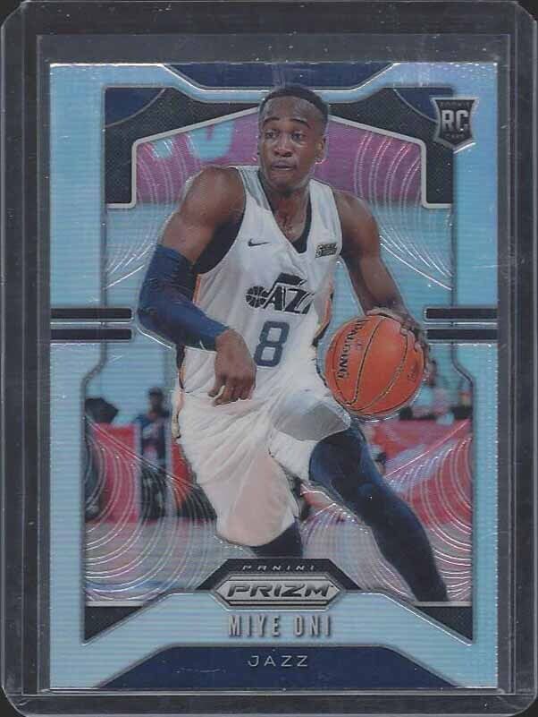MIYE ONI 2019-20 PANINI PRIZM SILVER ROOKIE PRIZMS SSP RC #300