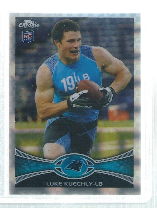 LUKE KUECHLY 2015 TOPPS CHROME XFRACTOR REFRACTOR ROOKIE RC #45