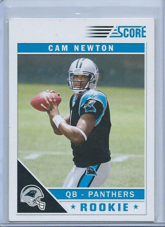 CAM NEWTON 2011 PANINI SCORE TRUE ROOKIE RC #315