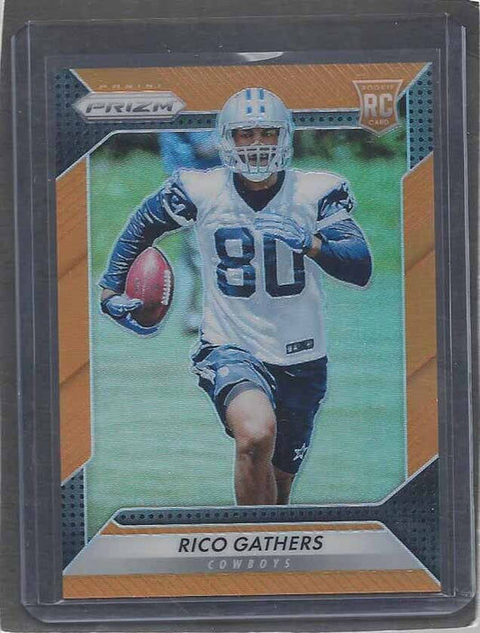 RICO GATHERS 2016 PANINI PRIZM ORANGE ROOKIE PRIZMS RC #D 114/299
