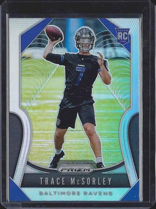 TRACE McSORLEY 2019 PANINI PRIZM ROOKIE SILVER PRIZMS SP RC #309