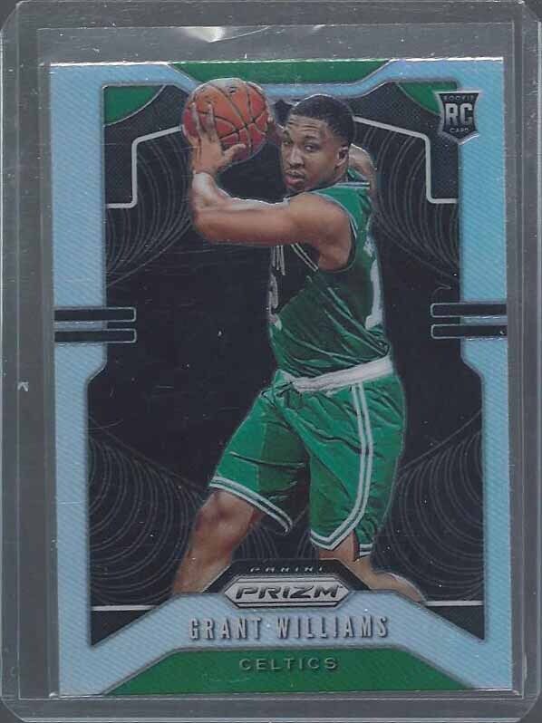 GRANT WILLIAMS 2019-20 PANINI PRIZM SILVER ROOKIE PRIZMS SSP RC #267