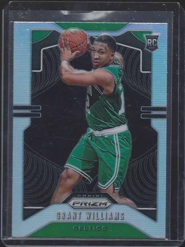 GRANT WILLIAMS 2019-20 PANINI PRIZM SILVER ROOKIE PRIZMS SSP RC #267