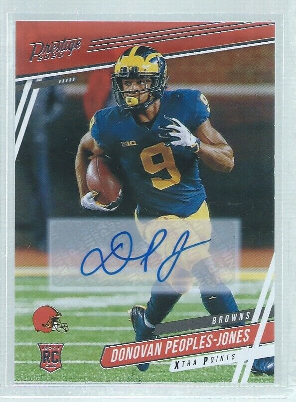DONOVAN PEOPLES-JONES 2020 PANINI PRESTIGE XTRA POINTS AUTO RC #238