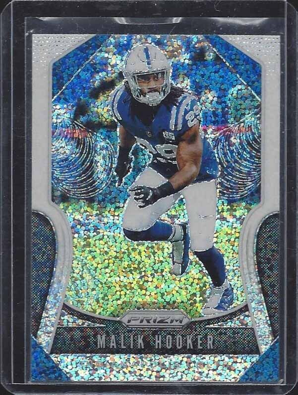 MALIK HOOKER 2019 PANINI PRIZM WHITE SPARKLE PRIZMS SSP #149