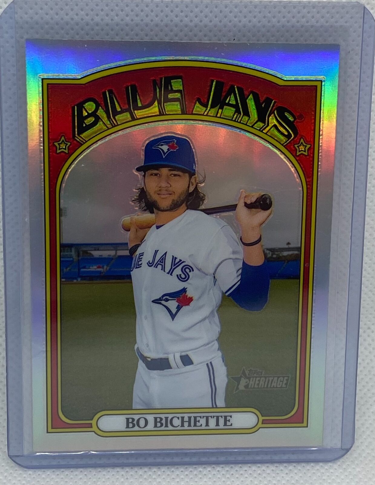 BO BICHETTE 2021 TOPPS HERITAGE REFERACTOR #D 288/572