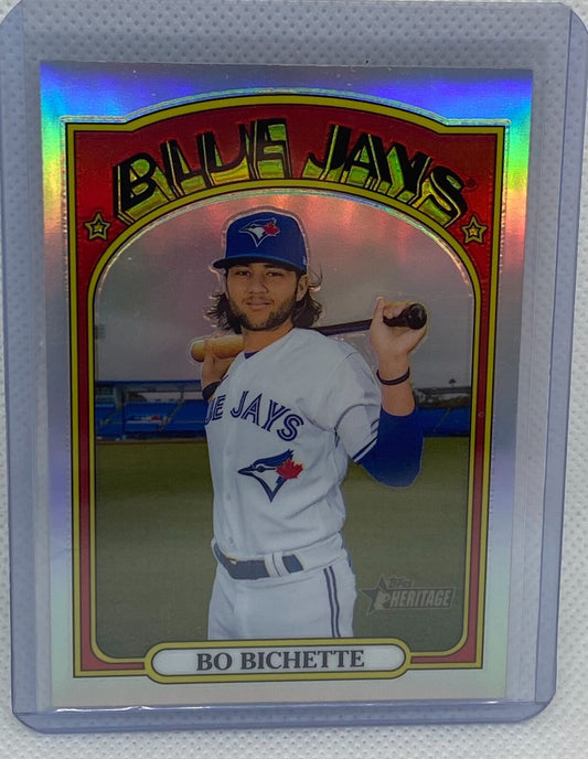 BO BICHETTE 2021 TOPPS HERITAGE REFERACTOR #D 288/572