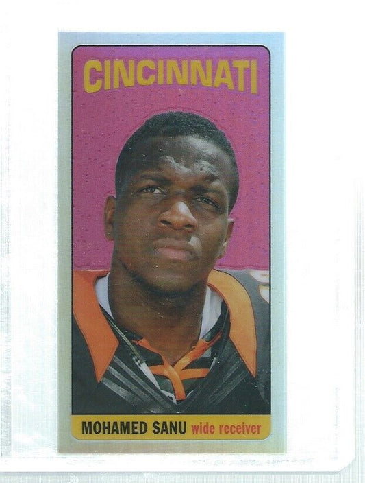 MOHAMED SANU 2012 TOPPS CHROME 1965 TALL BOY REFRACTOR RC #D 87/99