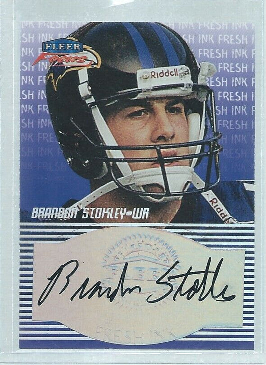 BRANDON STOKLEY 1999 FLEER FOCUS AUTO