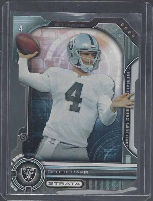 DEREK CARR 2014 TOPPS STRATA RAIDERS ROOKIE DIE CUT RC