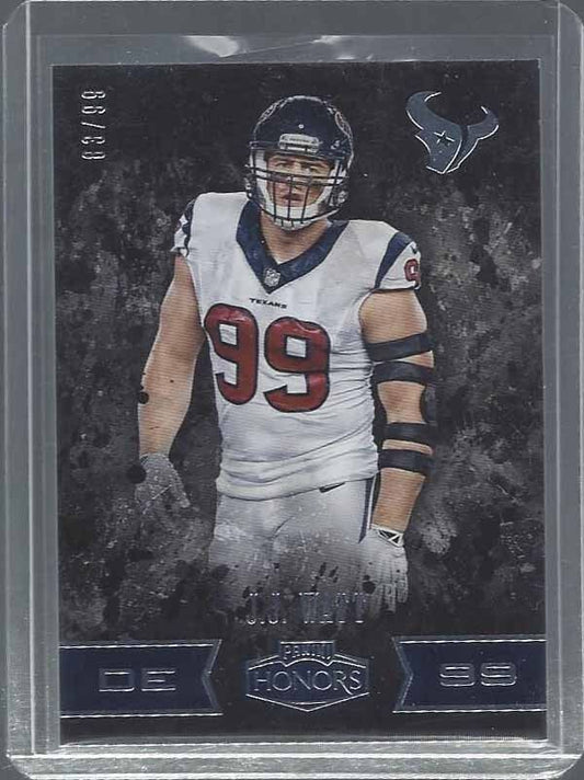 J.J. WATT 2016 PANINI HONORS TEXANS BASE #D 83/99