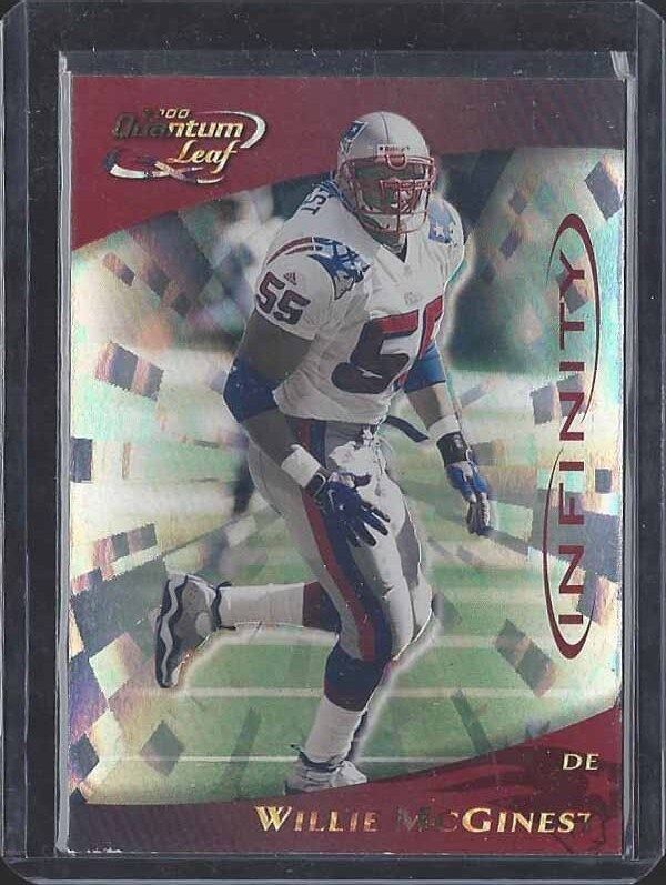 WILLIE MCGINEST 2000 QUANTUM LEAF INFINITY RED PARALLEL #D 57/100