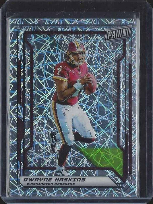 DWAYNE HASKINS 2019 PANINI NATIONAL LAZER PRIZM ROOKIE RC #82