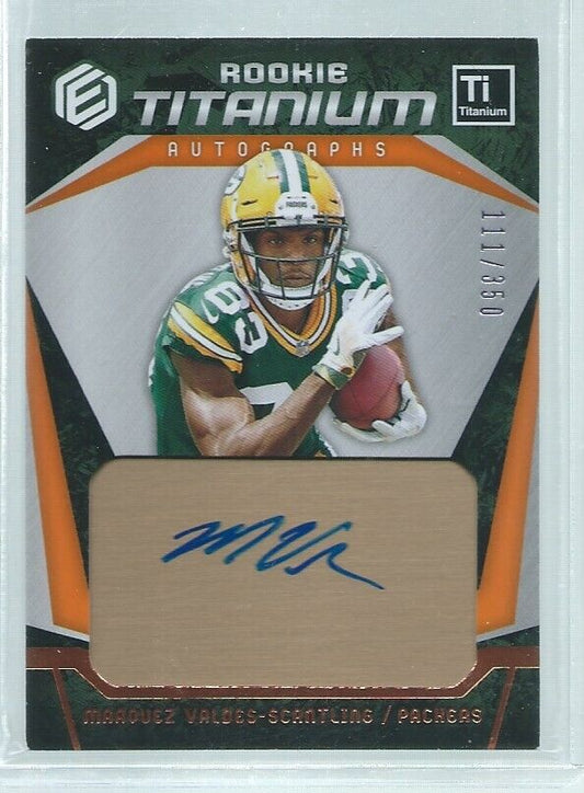 MARQUEZ VALDES-SCANTLING 2018 ELEMENTS TITANIUM AUTO ORANGE RC #D /350
