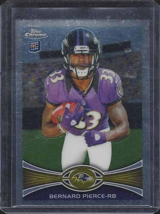 BERNARD PIERCE 2012 TOPPS CHROME SP PHOTO VARIATION SHORT PRINT VARIANT RC #213