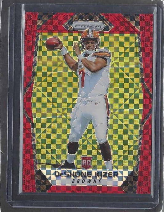 DESHONE KIZER 2017 PANINI PRIZM RED POWER ROOKIE PRIZMS RC #D 17/49